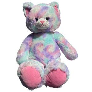 Build A Bear Plush Calico Cat Teddy Stuffed Toy Support Security Pillow Pet
